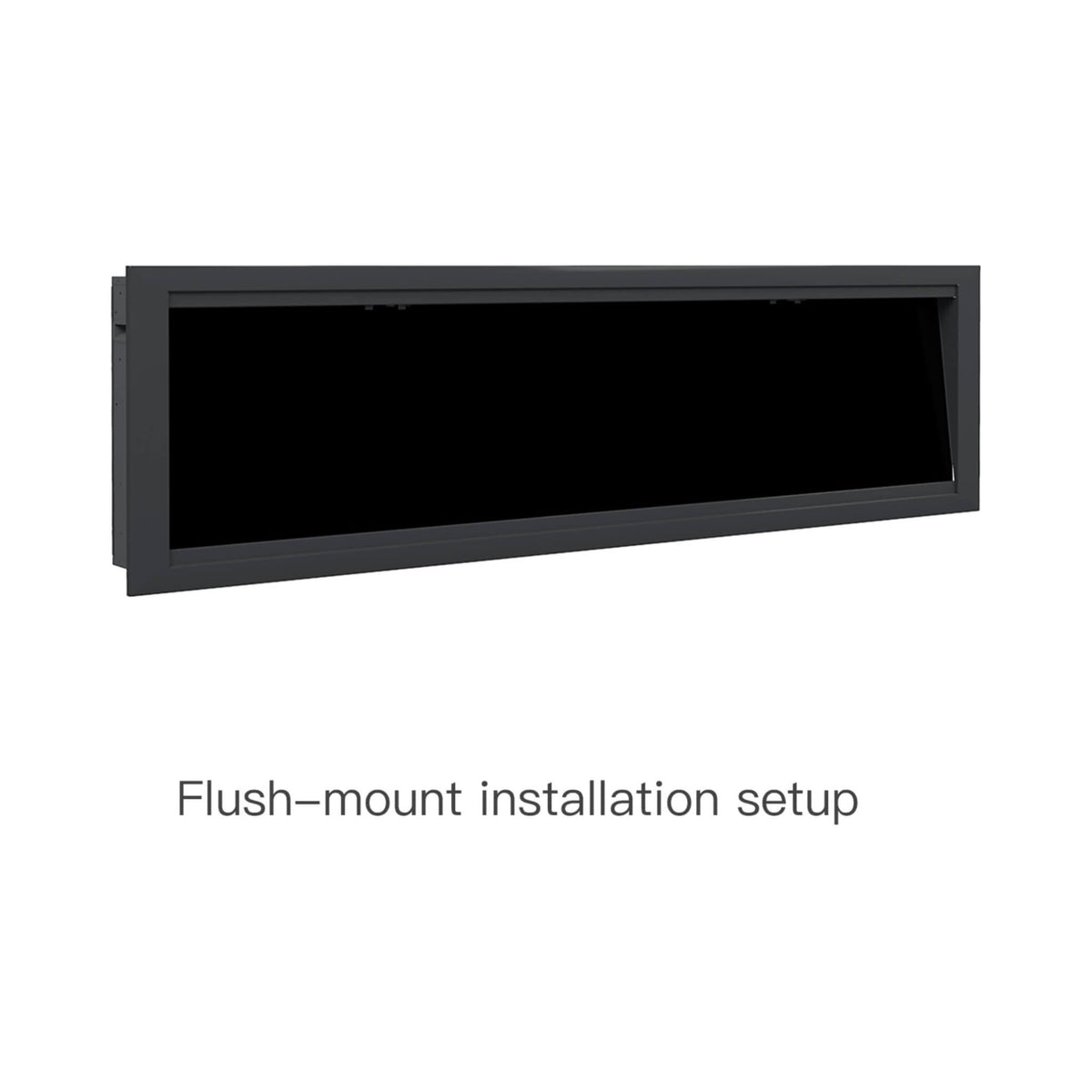 Dynasty Allegro 68-Inch Smart Linear Electric Fireplace With Remote Control [DY-BFM68] (SAK87415) by SAKSBY WHOLESALE