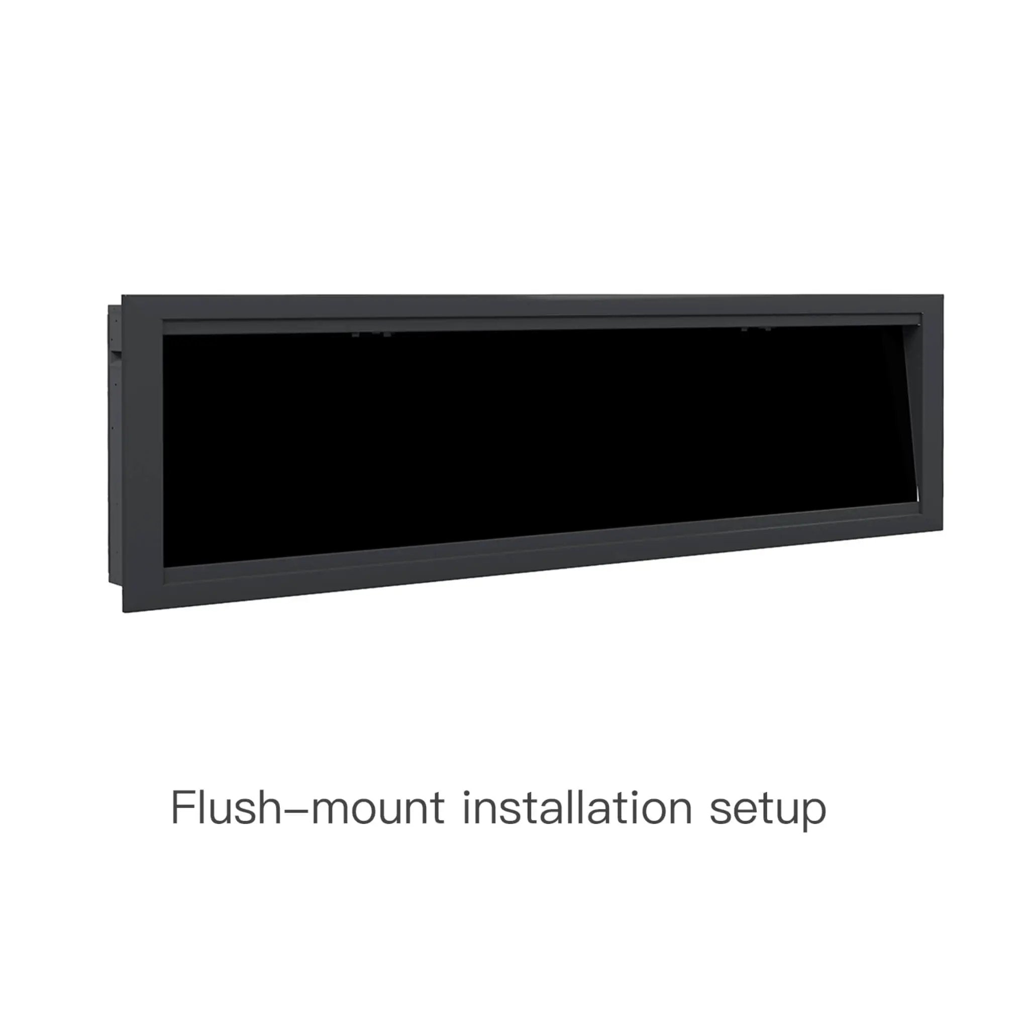 Dynasty Allegro 68-Inch Smart Linear Electric Fireplace With Remote Control [DY-BFM68] (SAK87415) by SAKSBY WHOLESALE