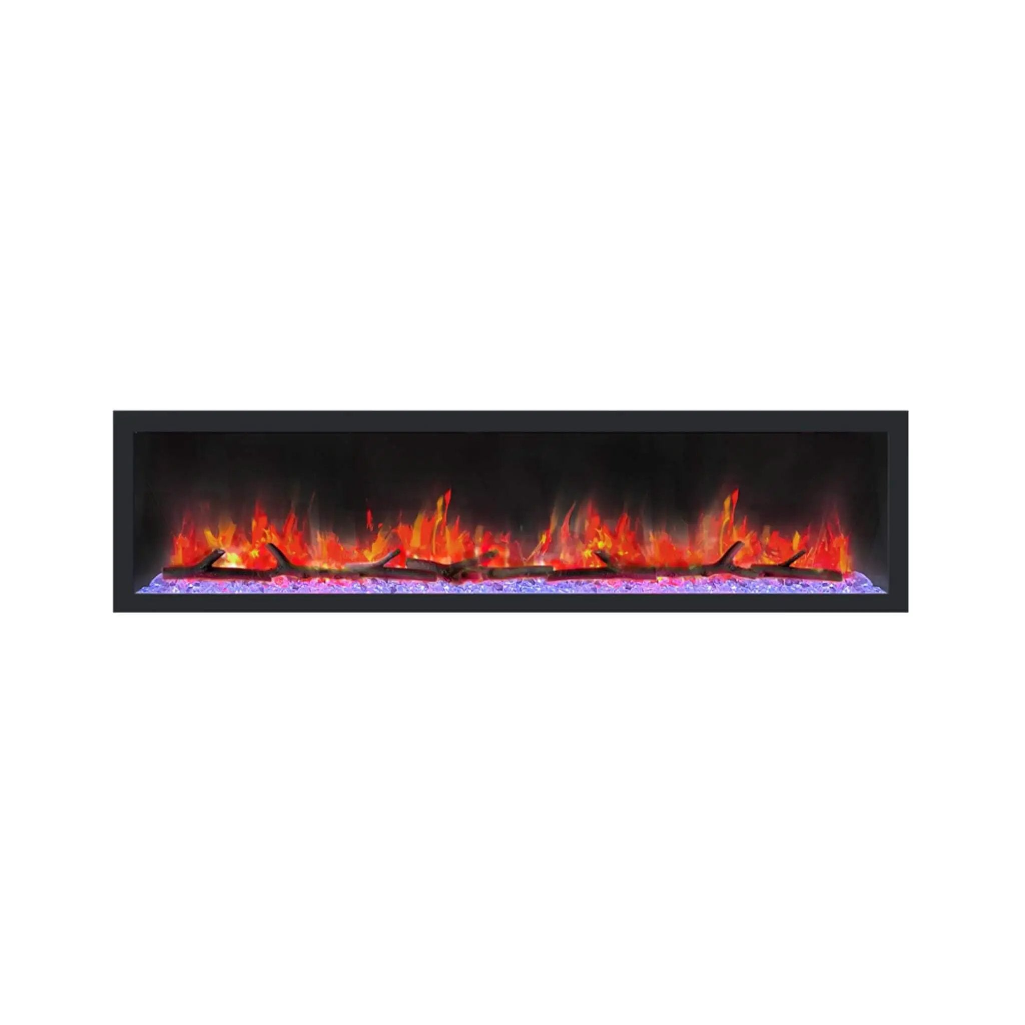 Dynasty Cascade 74-Inch Smart Linear Electric Fireplace [DY-BTX74] (SAK61984) by SAKSBY WHOLESALE