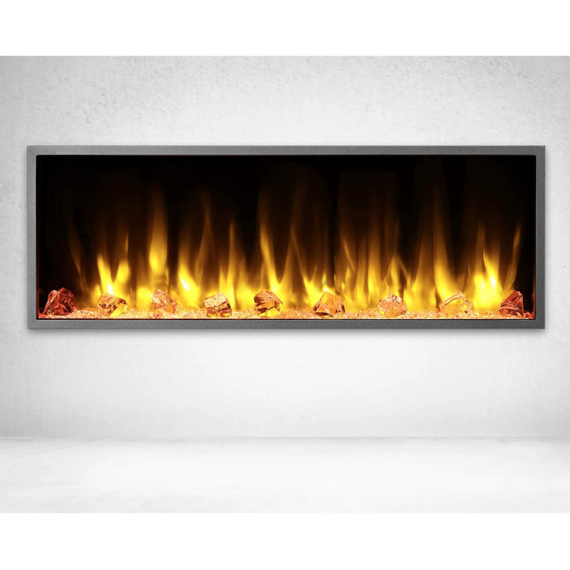Dynasty Harmony 45-Inch Smart Linear Electric Fireplace With Remote Control With Heater Timer Settings [DY-BEF45] (SAK78923) by SAKSBY WHOLESALE