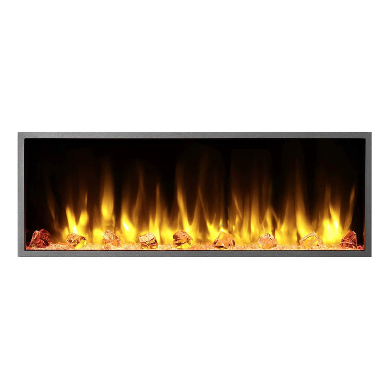 Dynasty Harmony 45-Inch Smart Linear Electric Fireplace With Remote Control With Heater Timer Settings [DY-BEF45] (SAK78923) by SAKSBY WHOLESALE