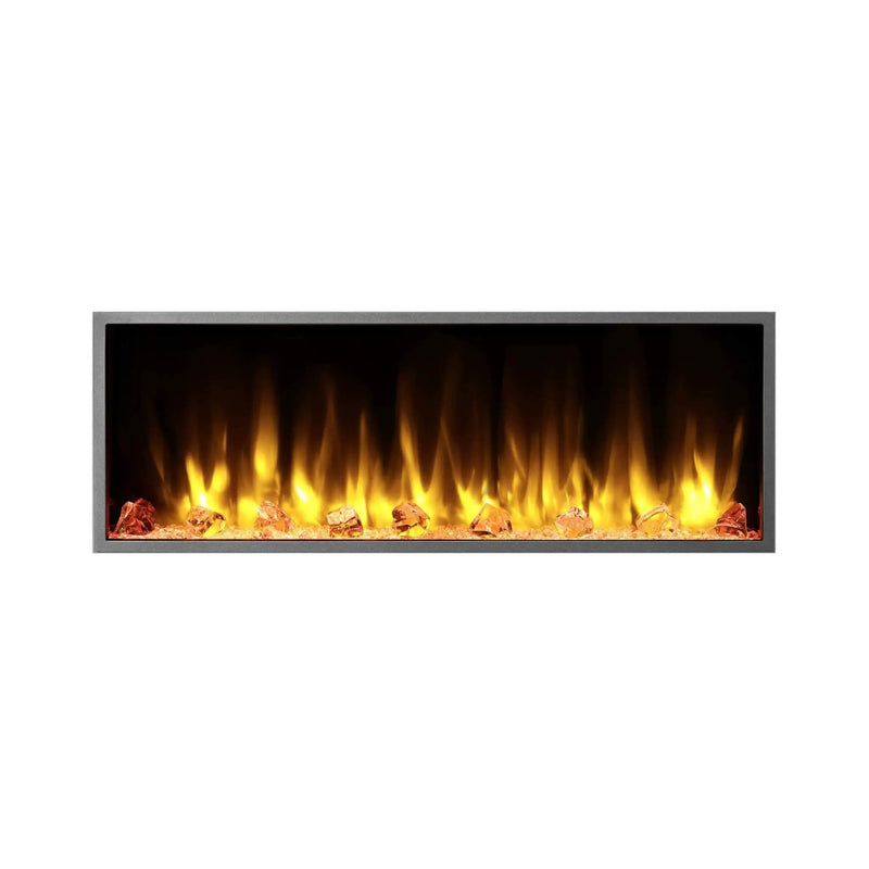 Dynasty Harmony 45-Inch Smart Linear Electric Fireplace With Remote Control With Heater Timer Settings [DY-BEF45] (SAK78923) by SAKSBY WHOLESALE