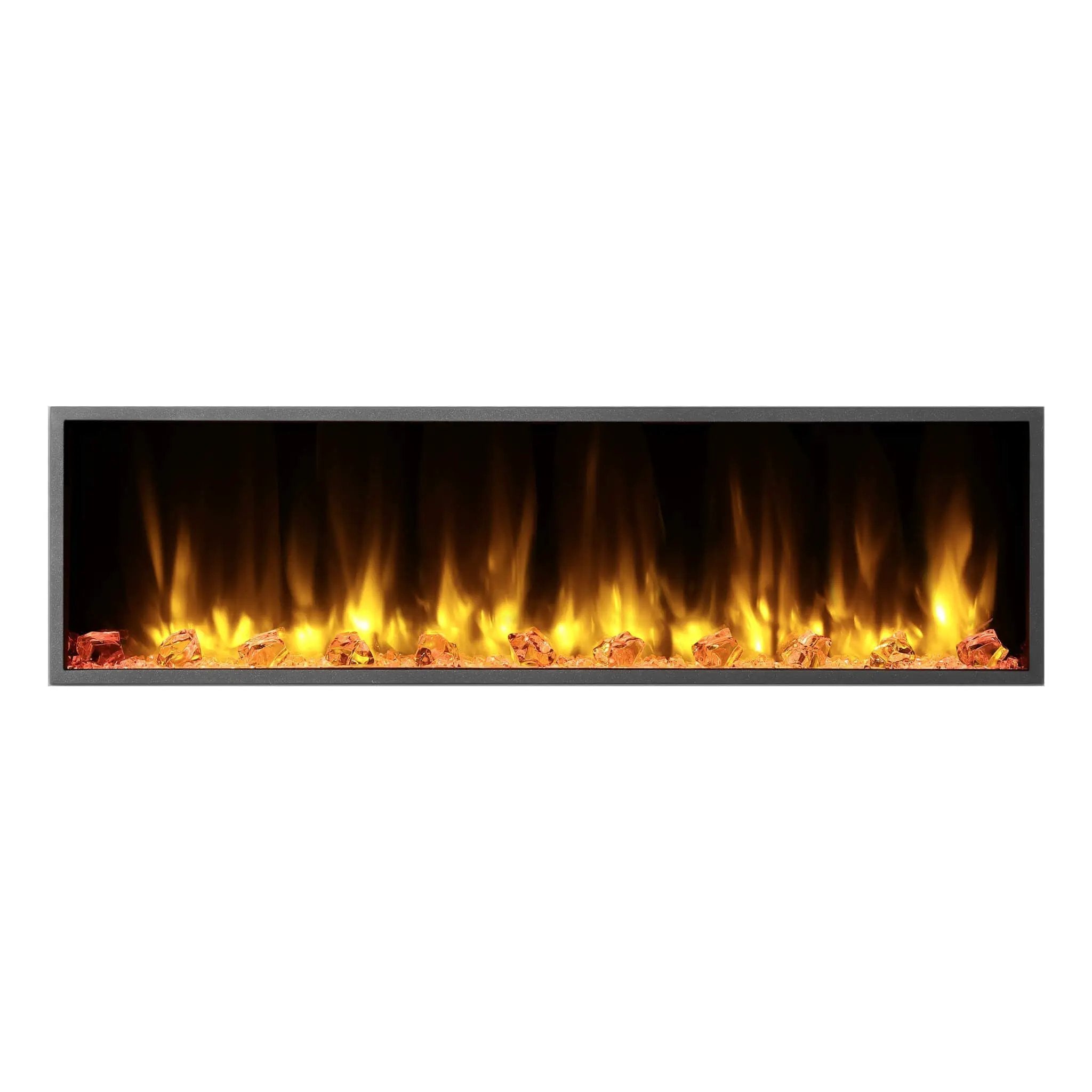 Dynasty Harmony 57-Inch Recessed Smart Linear Electric Fireplace With Remote Control [DY-BEF57] (SAK41756) by SAKSBY WHOLESALE