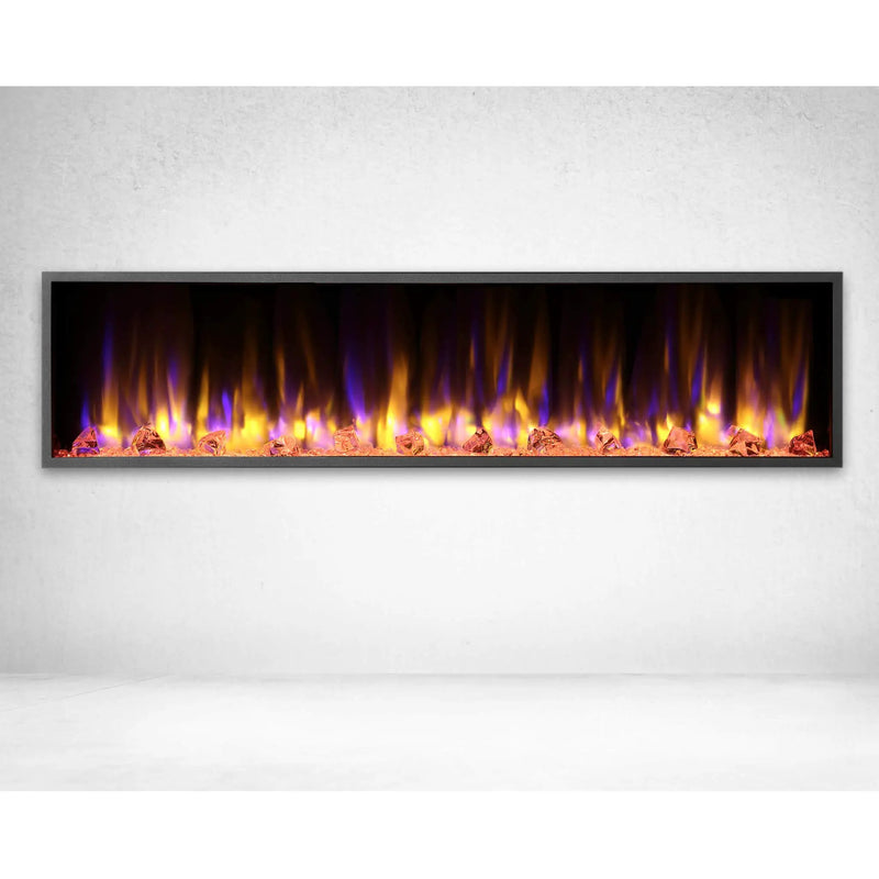 Dynasty Harmony 64-Inch Recessed Smart Linear Electric Fireplace [DY-BEF64] (SAK25894) by SAKSBY WHOLESALE