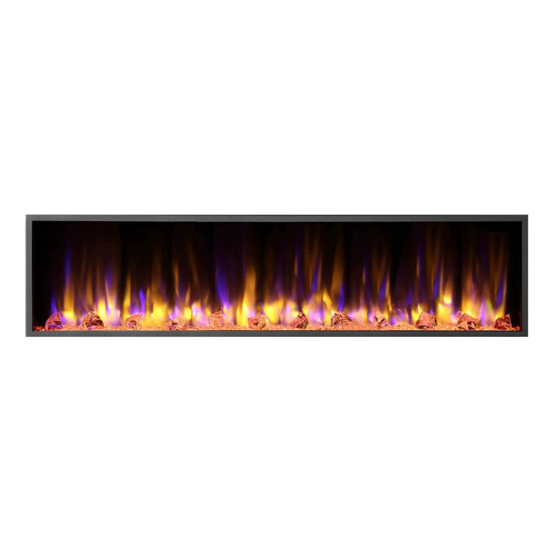 Dynasty Harmony 64-Inch Recessed Smart Linear Electric Fireplace [DY-BEF64] (SAK25894) by SAKSBY WHOLESALE