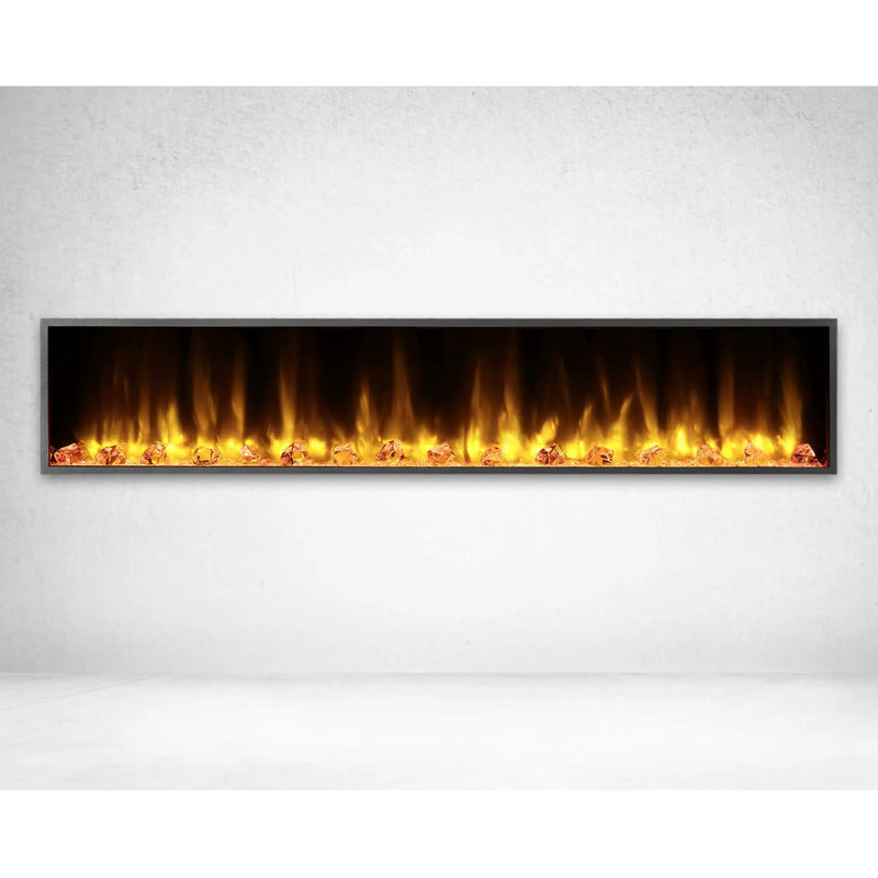 Dynasty Harmony 80-Inch Built-In Smart Linear Electric Fireplace [DY-BEF80] (SAK74516) by SAKSBY WHOLESALE
