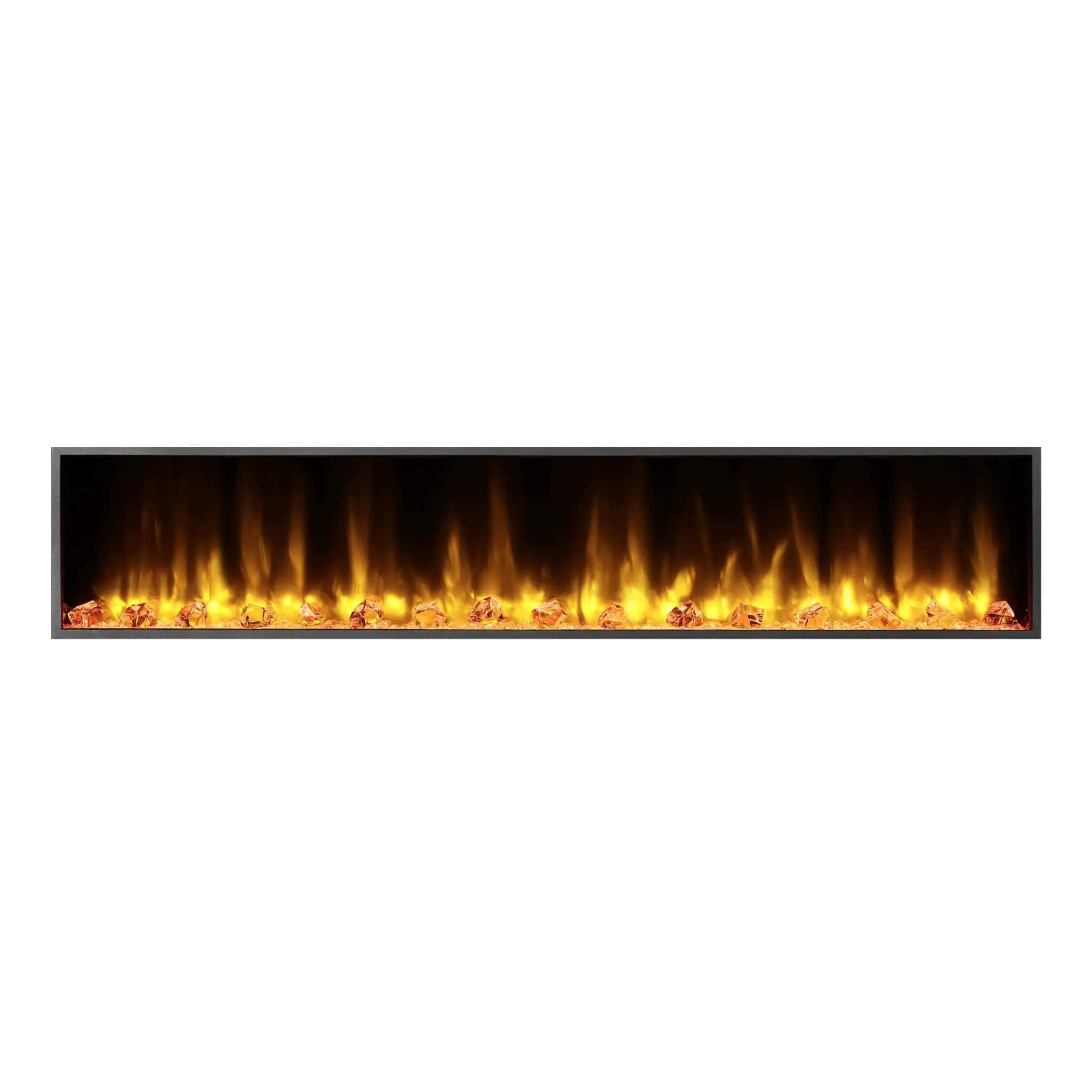 Dynasty Harmony 80-Inch Built-In Smart Linear Electric Fireplace [DY-BEF80] (SAK74516) by SAKSBY WHOLESALE