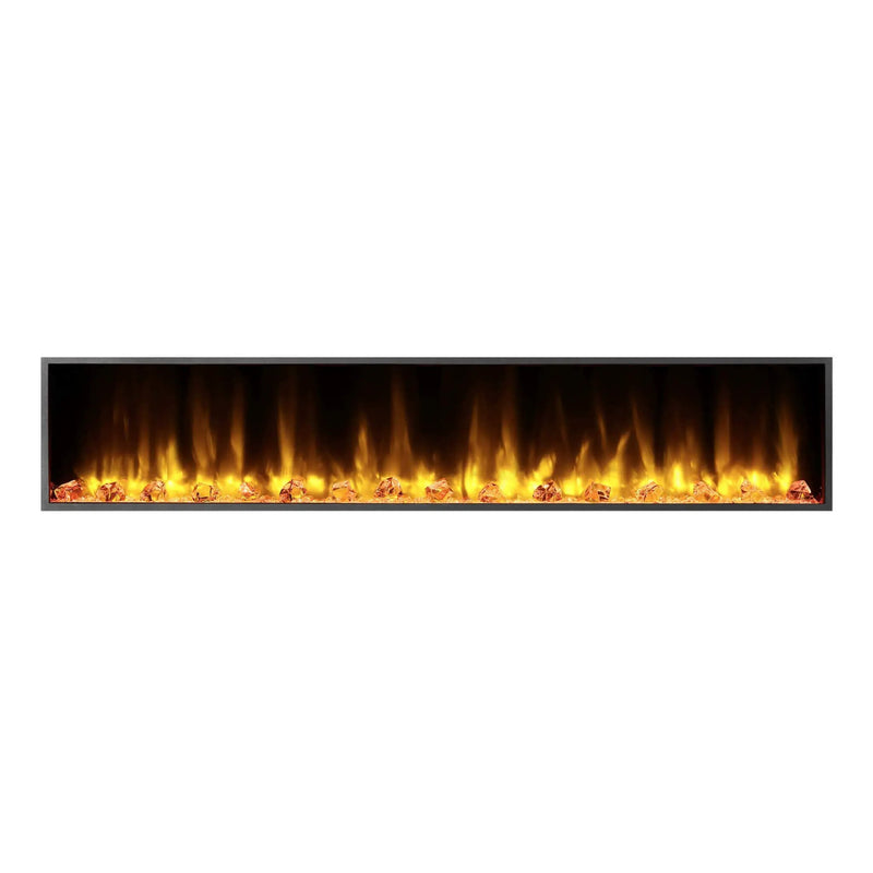 Dynasty Harmony 80-Inch Built-In Smart Linear Electric Fireplace [DY-BEF80] (SAK74516) by SAKSBY WHOLESALE