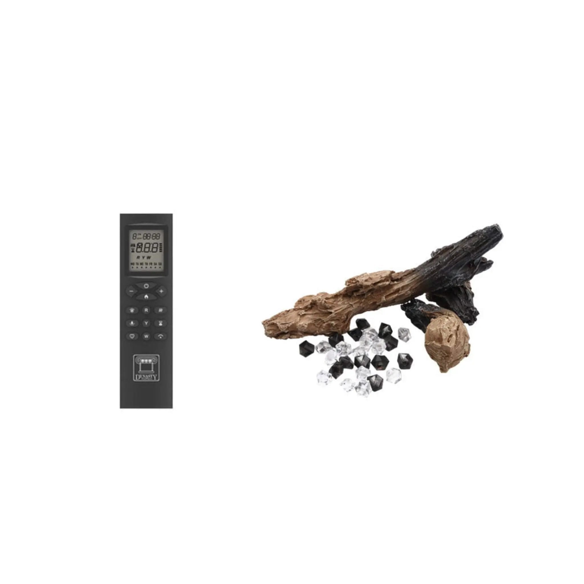 Dynasty Tempo 63-Inch Virtual Linear Electric Fireplace With Multifunction Remote Control [DY-FVX63] (SAK20385) by SAKSBY WHOLESALE