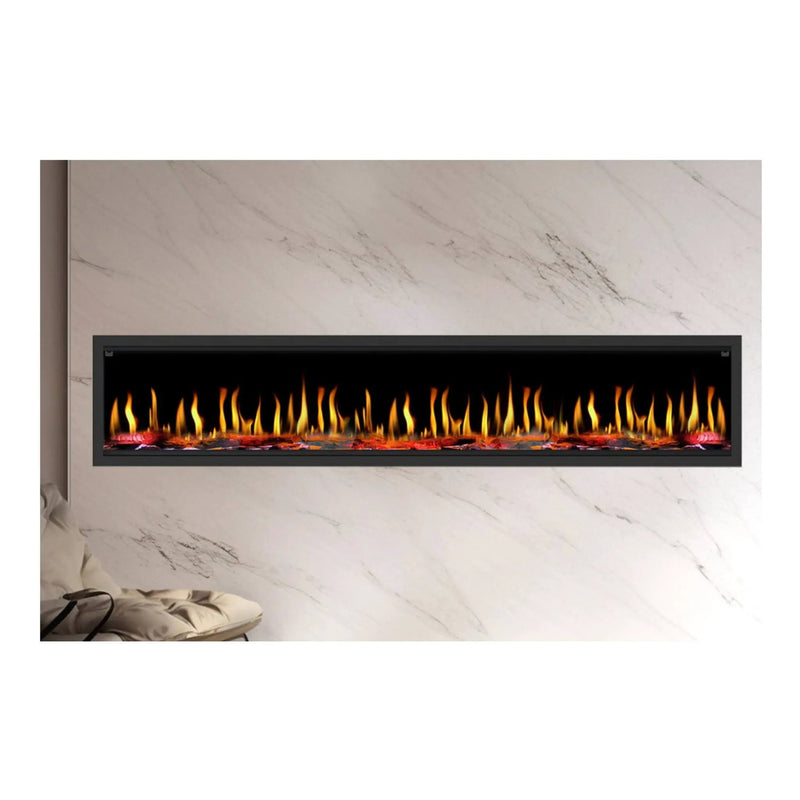 Dynasty Tempo 100-Inch Virtual Linear Electric Fireplace [DY-FVX100] (SAK59234) by SAKSBY WHOLESALE