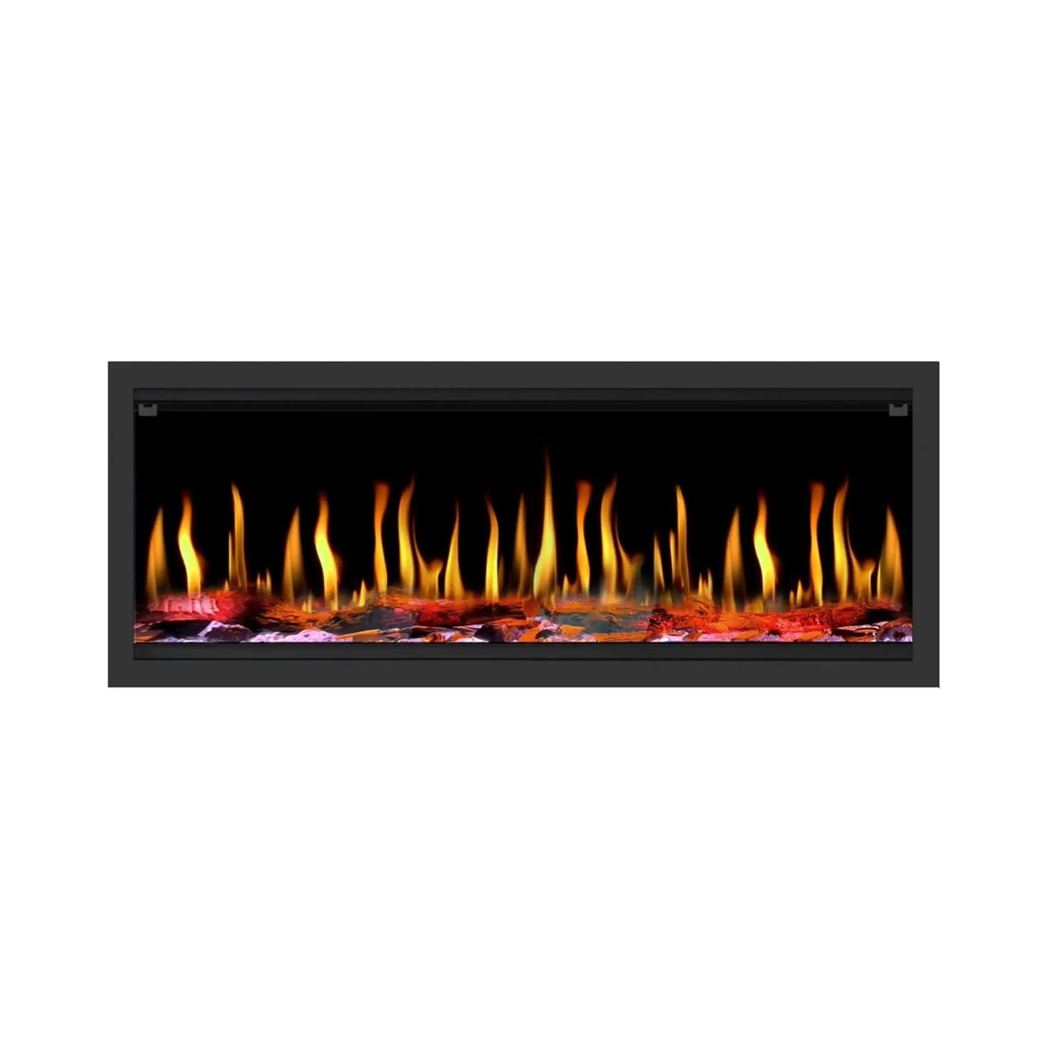 Dynasty Tempo 52-Inch Smart Virtual Linear Electric Fireplace With Dynasty App [DY-FVX52] (SAK76421) by SAKSBY WHOLESALE
