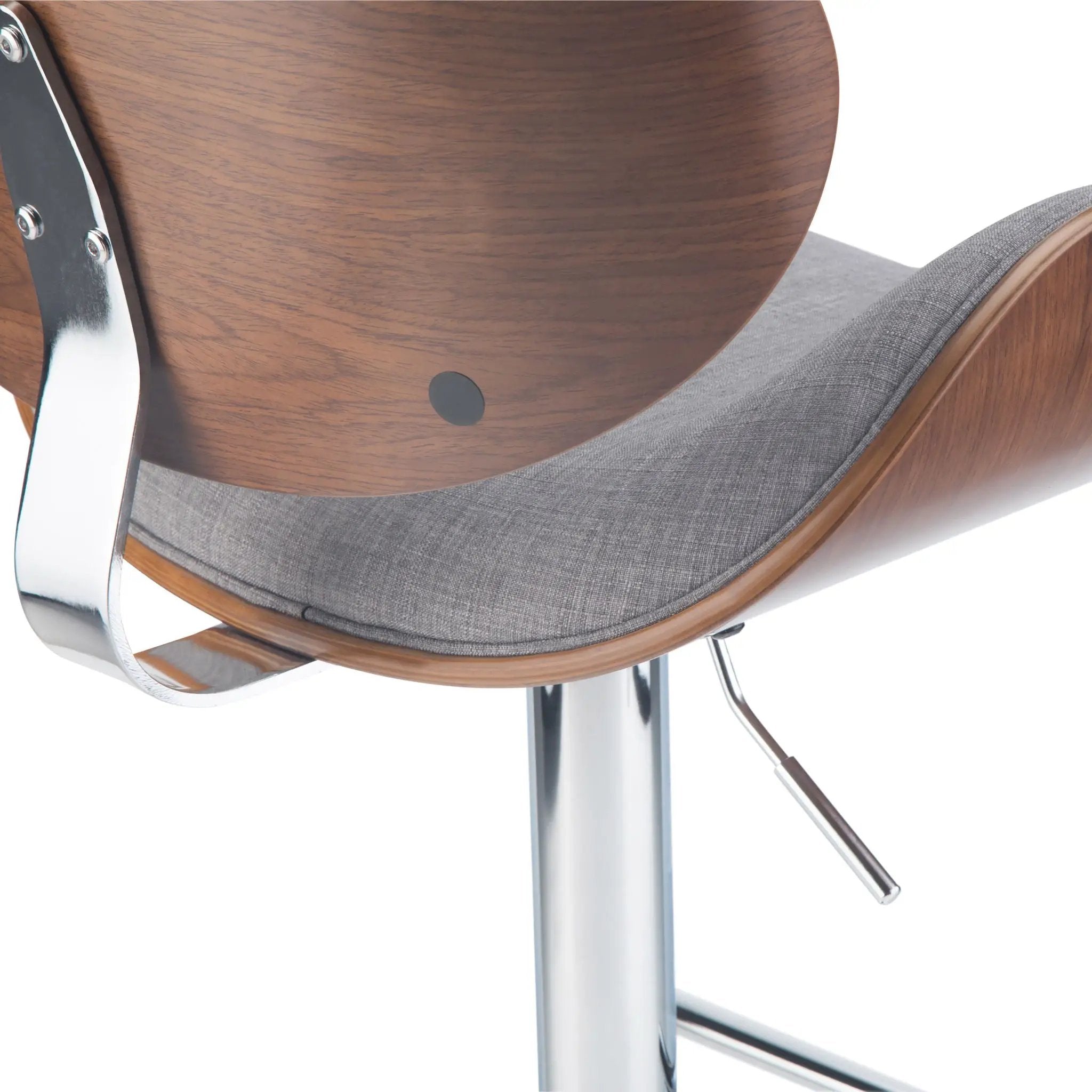 Marana - Multifunctional Handcrafted Bentwood Adjustable Swivel Bar Stool by Unique Piece Furniture