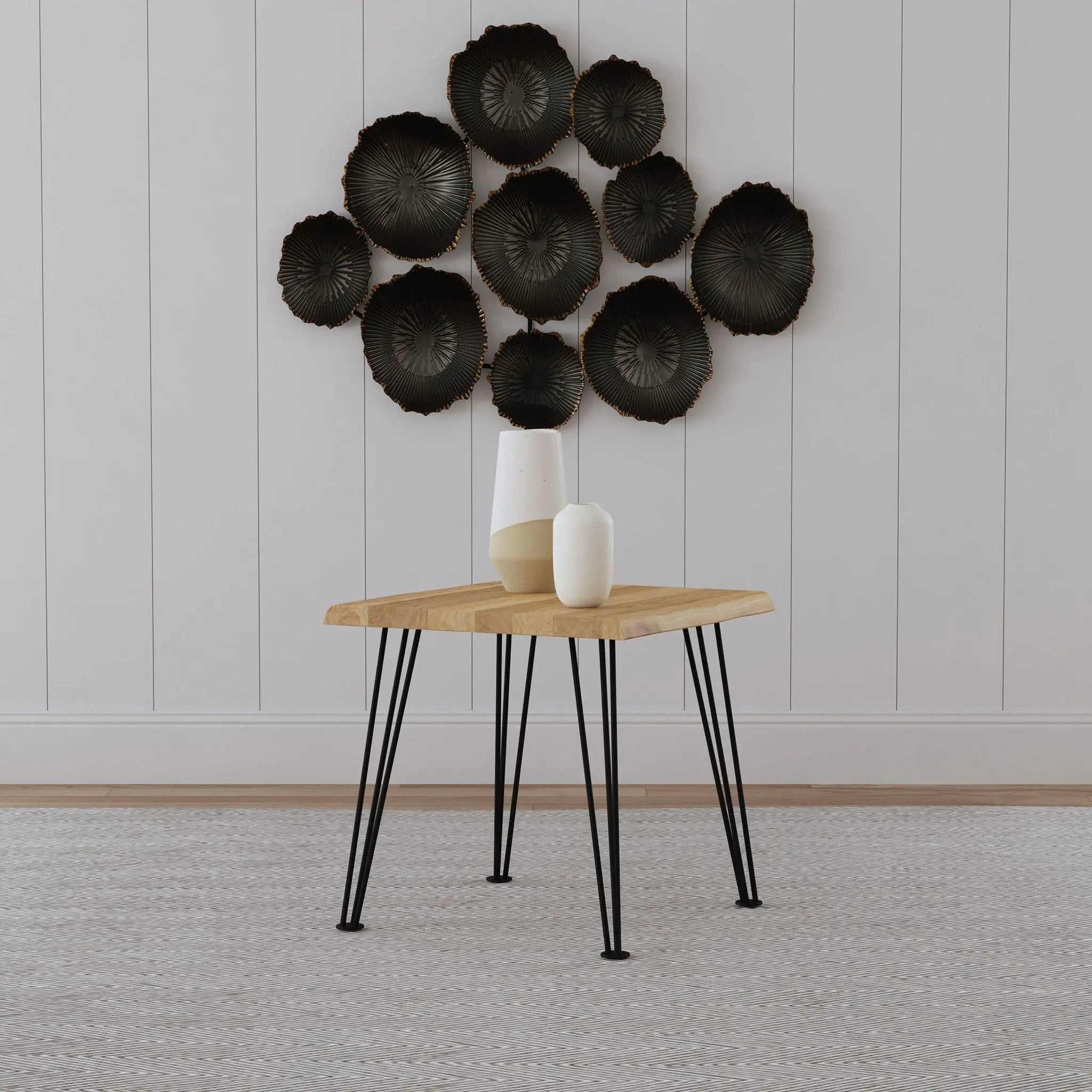 Hairpin - Leg End Table - Brown by HouseOfZazla