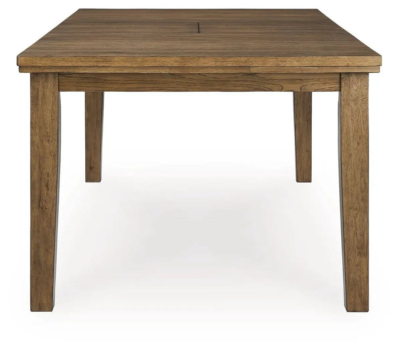 Urbinforte - Dining Room Butterfly Extension Table - Light Brown by Unique Piece Furniture