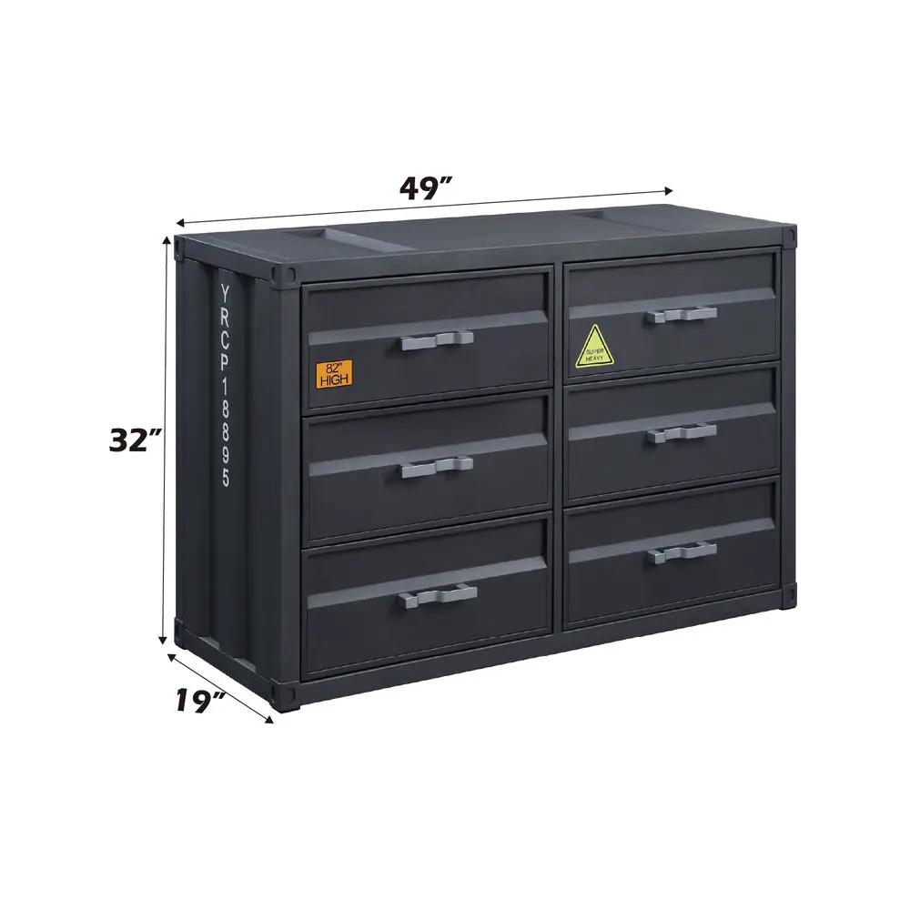 Cargo - Dresser - Gunmetal by Unique Piece Furniture
