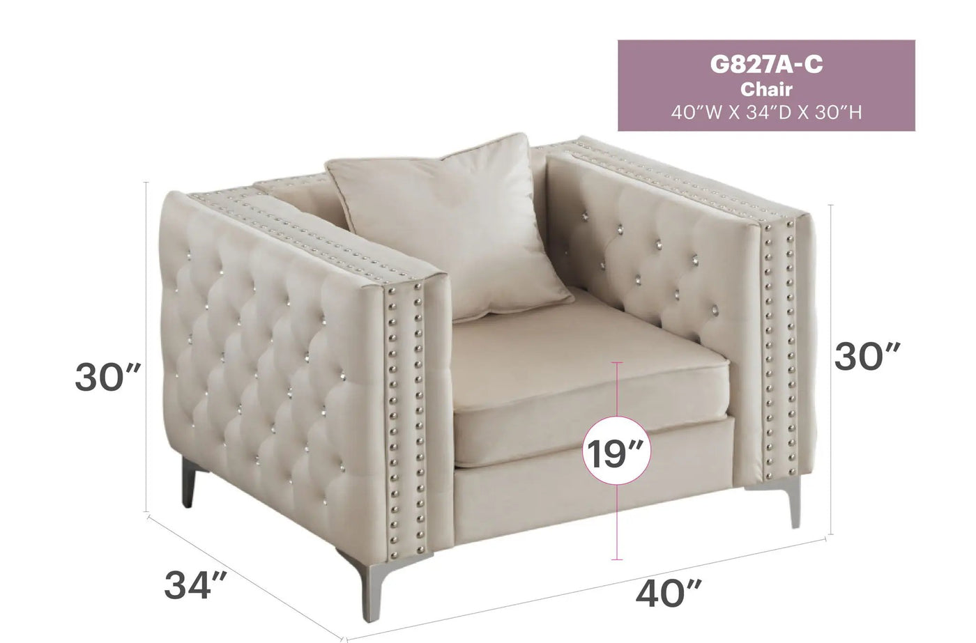 Paige - Chair by HouseOfZazla