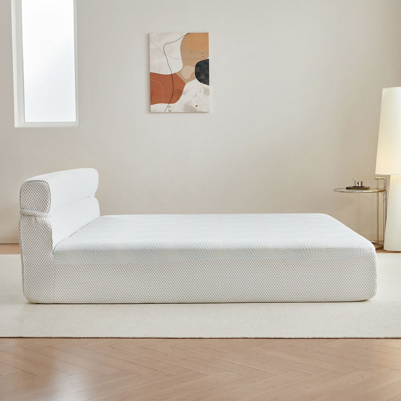 Mattress & Bed Frame With Cool, Pressure Relief, Motion Isolation by HouseOfZazla