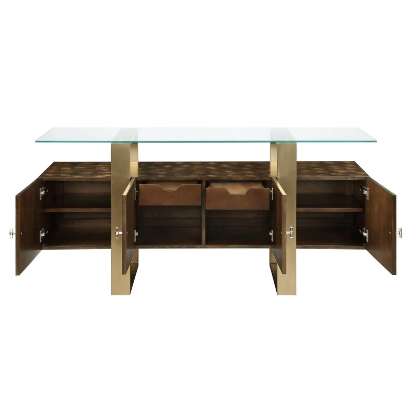 Mabyn - Console Cabinet - Brown by HouseOfZazla