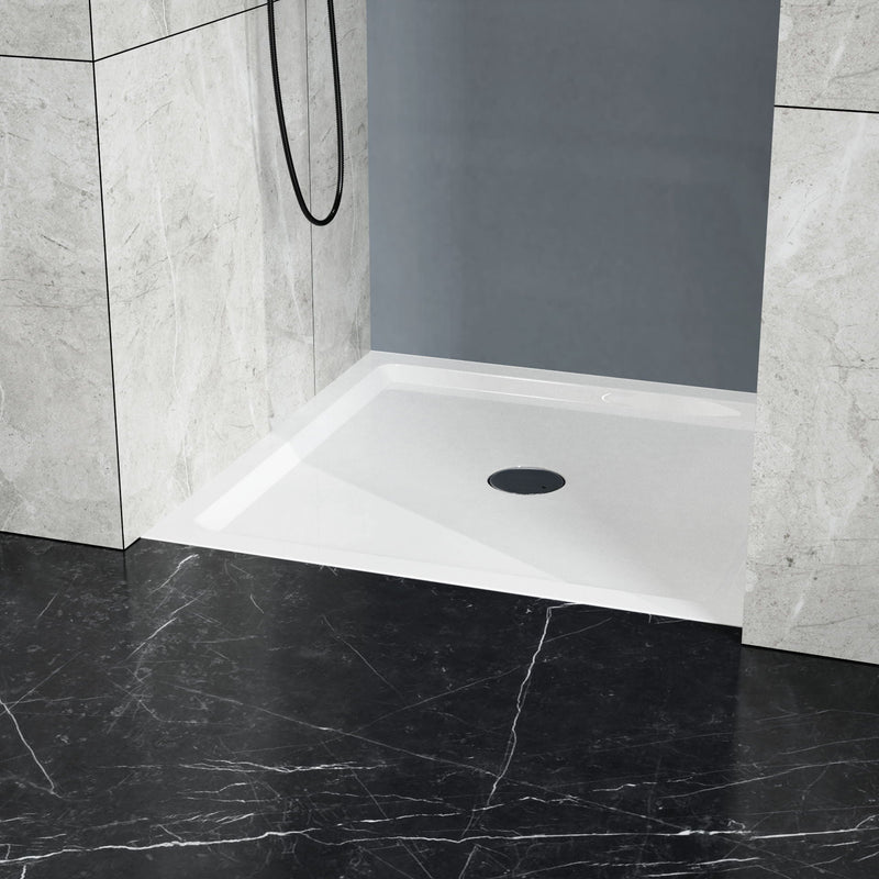 Shower Base With Centered Drain by HouseOfZazla