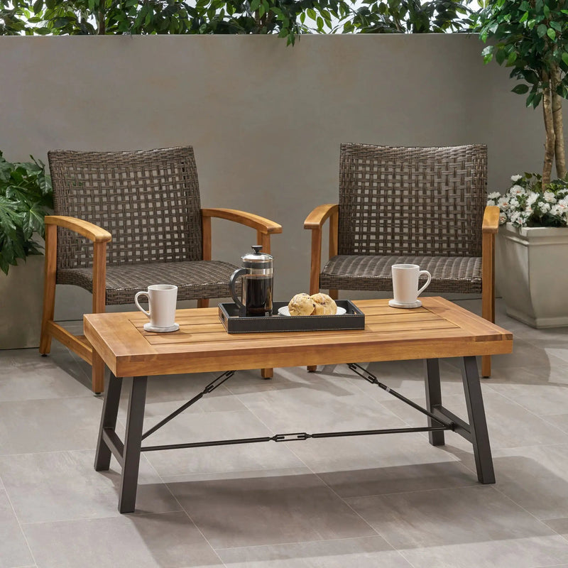 Outdoor Coffee Table - Teak by HouseOfZazla