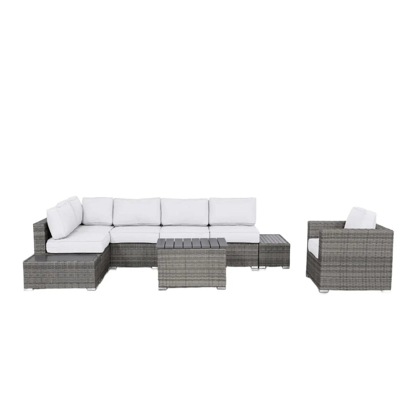 Stylish Entertainment Sectional Set, Outdoor Living by Unique Piece Furniture