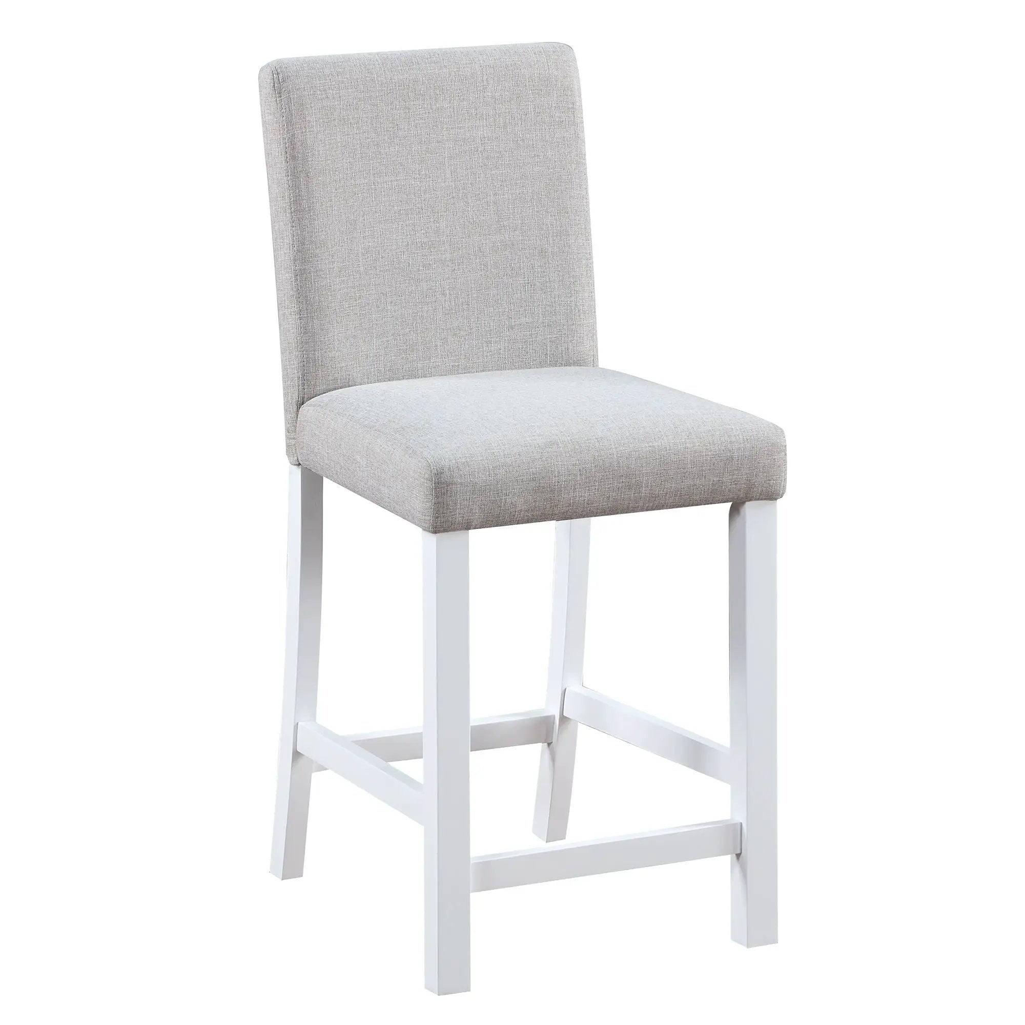 5 Piece Counter Height Table Set, Square Table And 4 Upholstered Chairs by Unique Piece Furniture