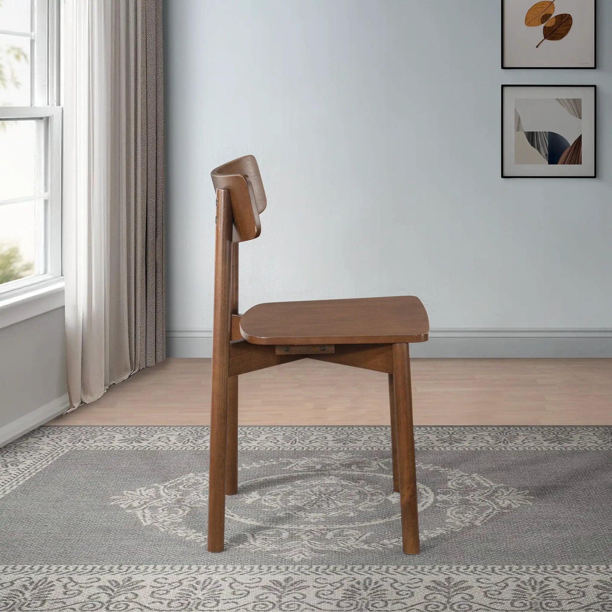 Dining Chair (Set of 2) - Rich Walnut by Unique Piece Furniture
