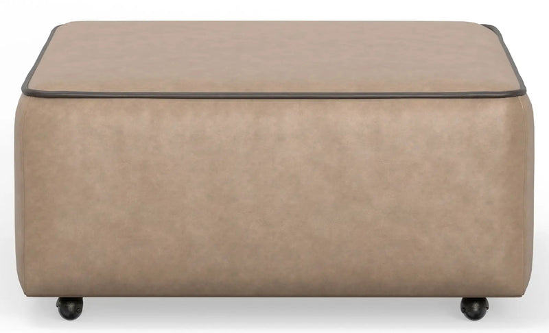 Nico - Castered Cocktail Ottoman by Unique Piece Furniture