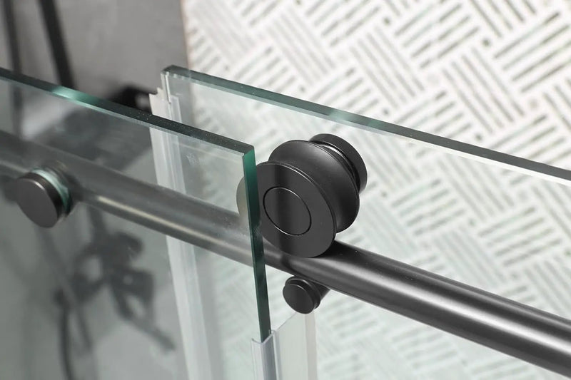 Frameless Adjustable Sliding Shower Doors by HouseOfZazla