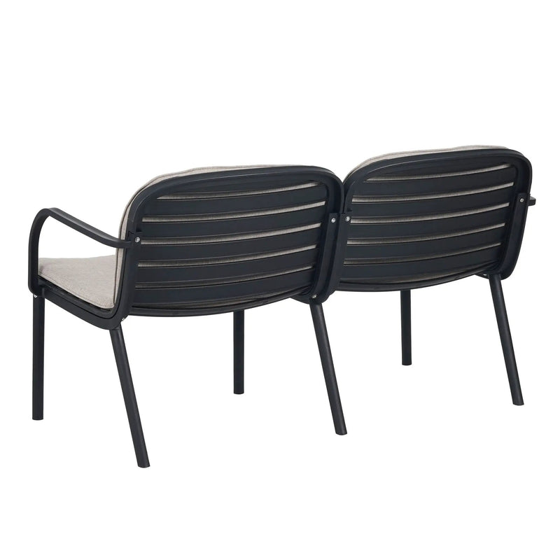Luna Outdoor Patio 3 Pieces Chat Set by HouseOfZazla