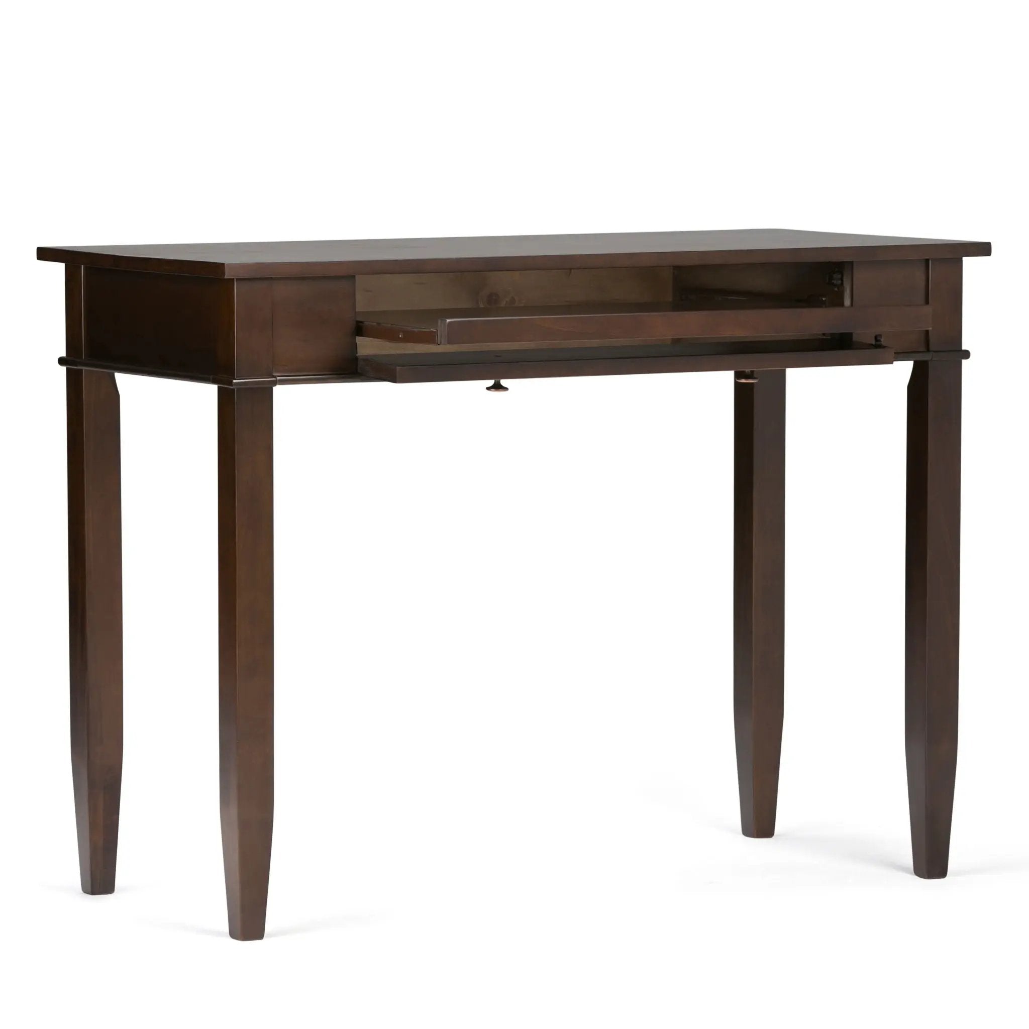 Carlton - Home Office Desk - Dark Tobacco Brown by Unique Piece Furniture