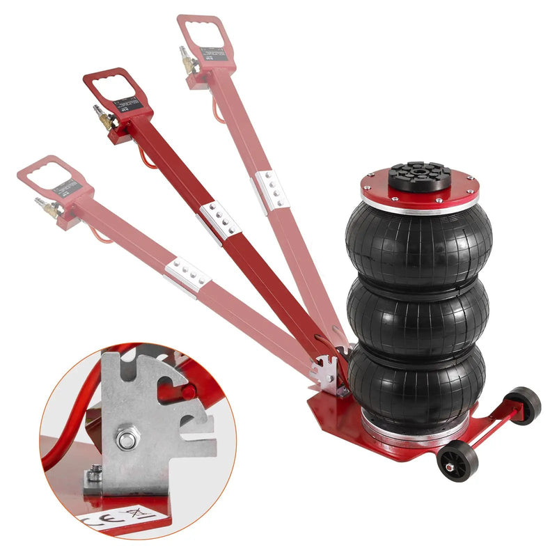 Air Jack 3 Ton/6600 lbs Triple Bag Pneumatic Jack by HouseOfZazla