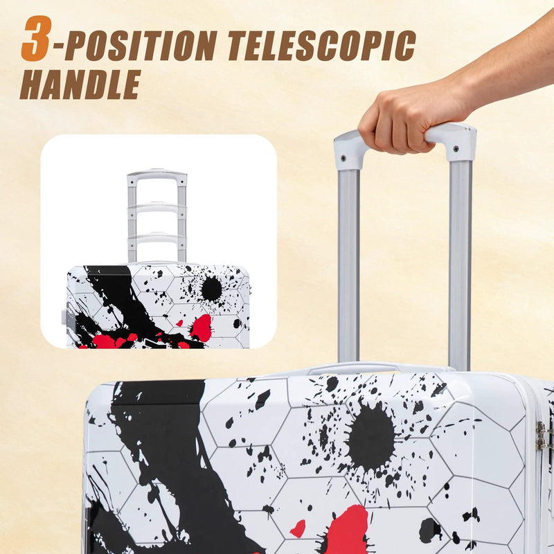 28 Inch PC Spinner Wheel Luggage by HouseOfZazla