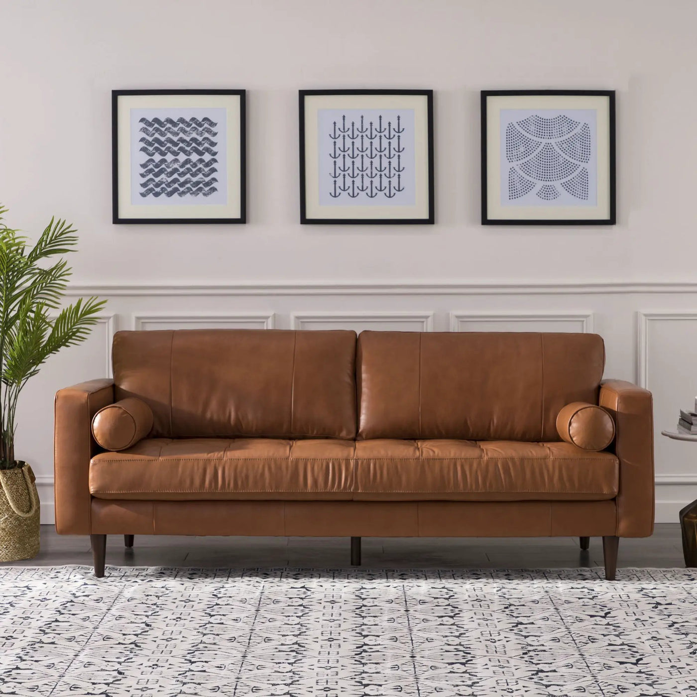 Mid-Century Tufted, Sofa by Unique Piece Furniture