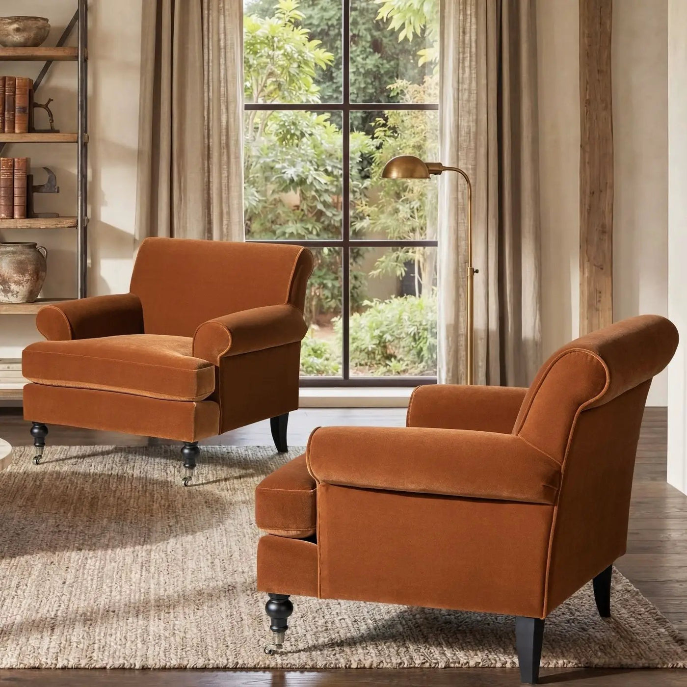 Alana Lawson - Accent Arm Chair Casters by Unique Piece Furniture