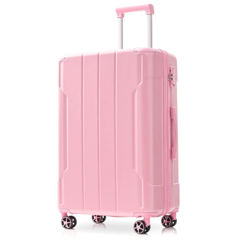 Lightweight Durable ABS Suitcases with Double Wheels by HouseOfZazla