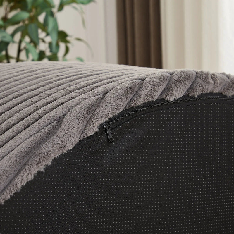 Modern Single Sofa With Backrest Pillow For Living Room by HouseOfZazla