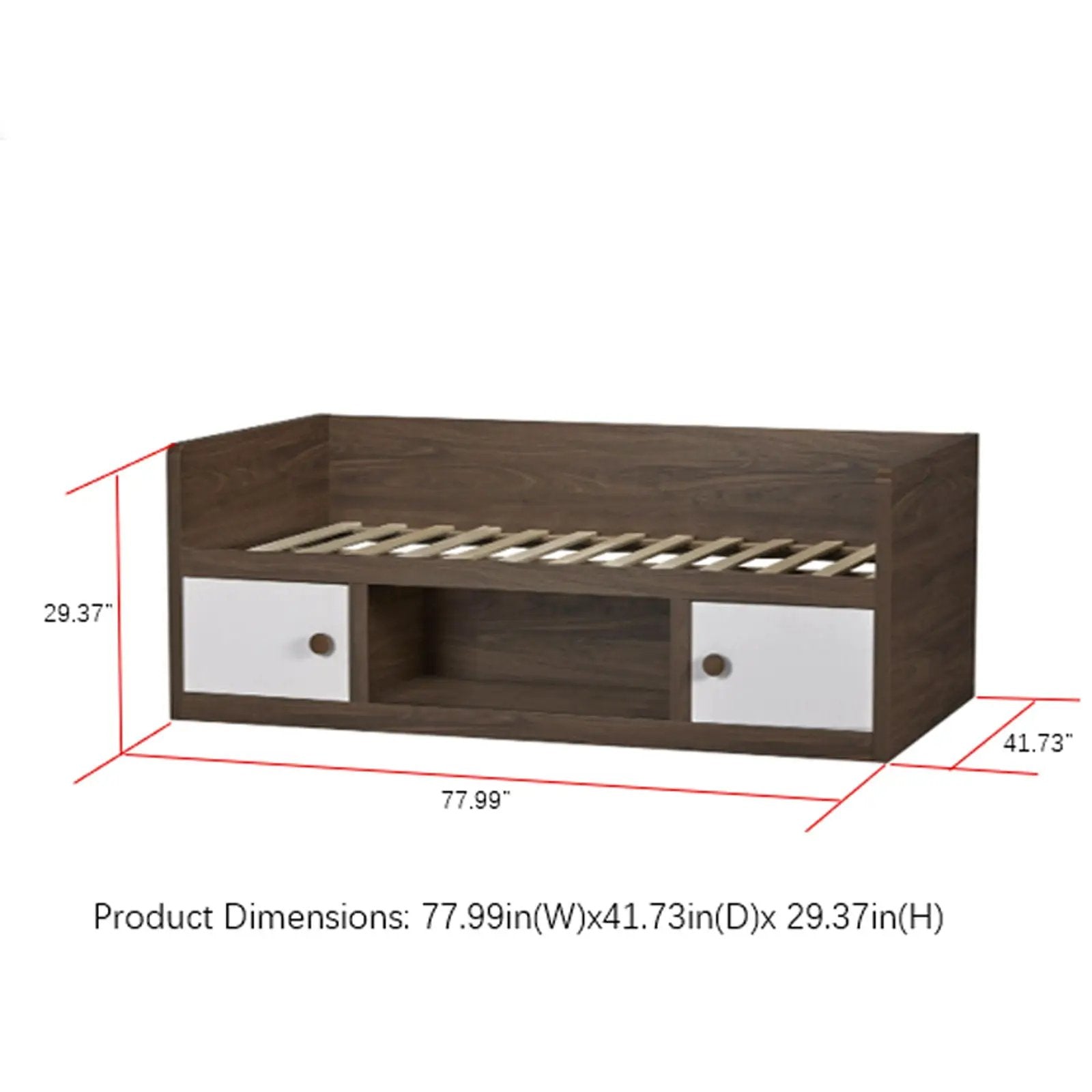 Sierra Ridge Terra - Twin Size Daybed - White by Unique Piece Furniture