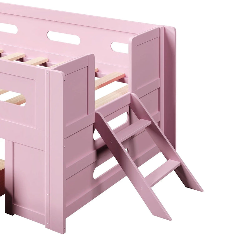 Platform Bed With Guardrail And Drawer by HouseOfZazla