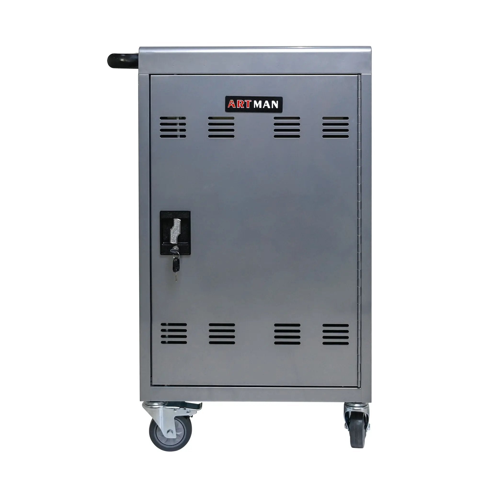 Mobile Charging Cart Station for Chromebook, Tablet and Laptop Computer with Power Strip Included by HouseOfZazla