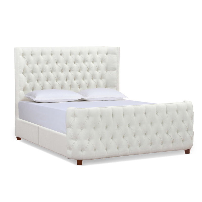 Brooklyn - Tufted Panel Bed Headboard And Footboard Set by HouseOfZazla
