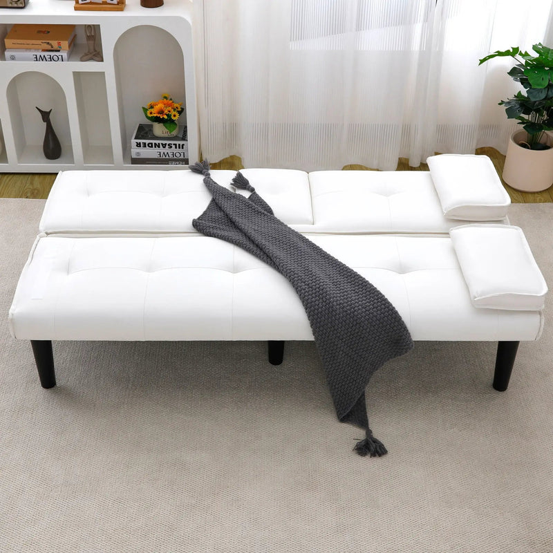 Sofa Bed With Foldable Design And Cup Holder by HouseOfZazla