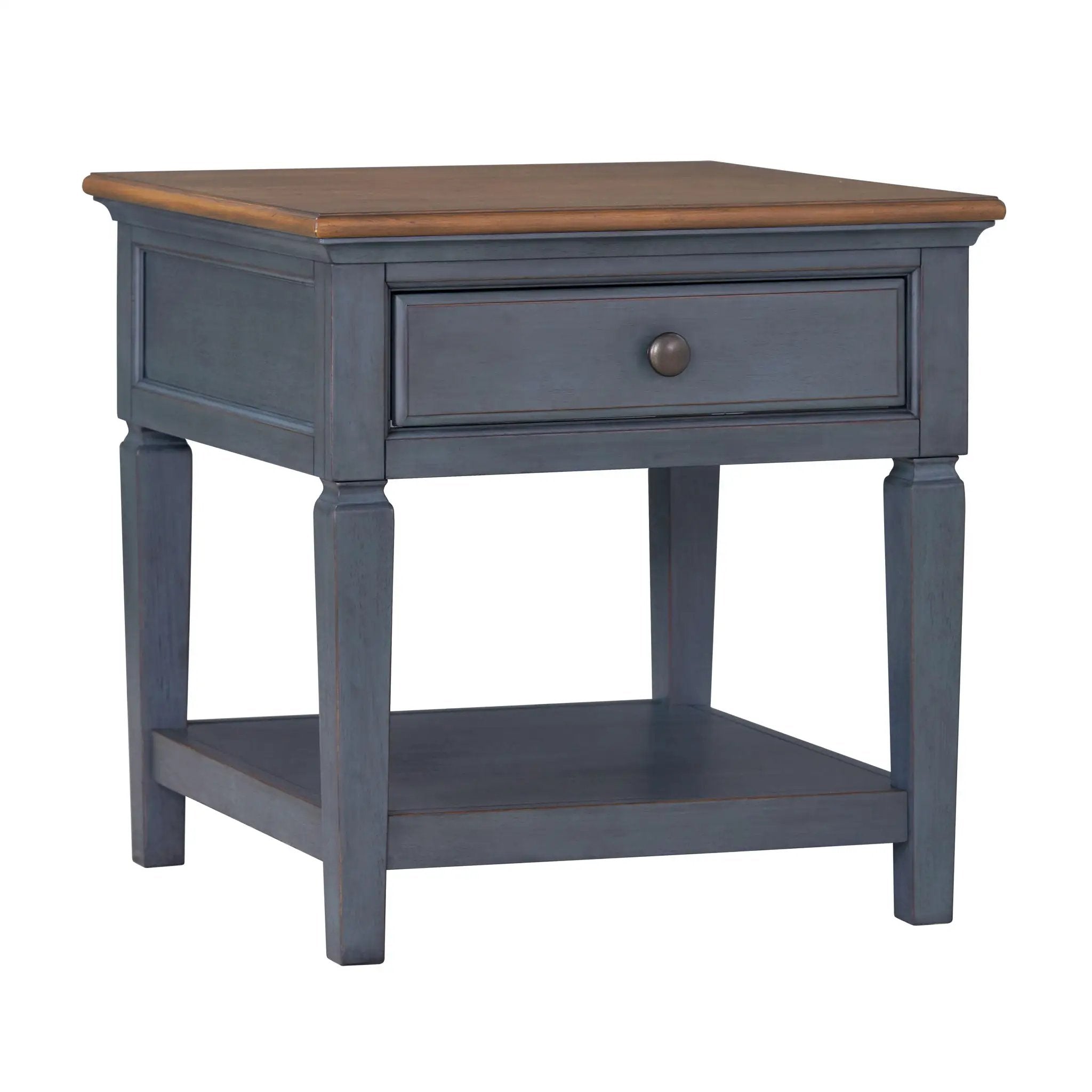 End Table - Blue by Unique Piece Furniture