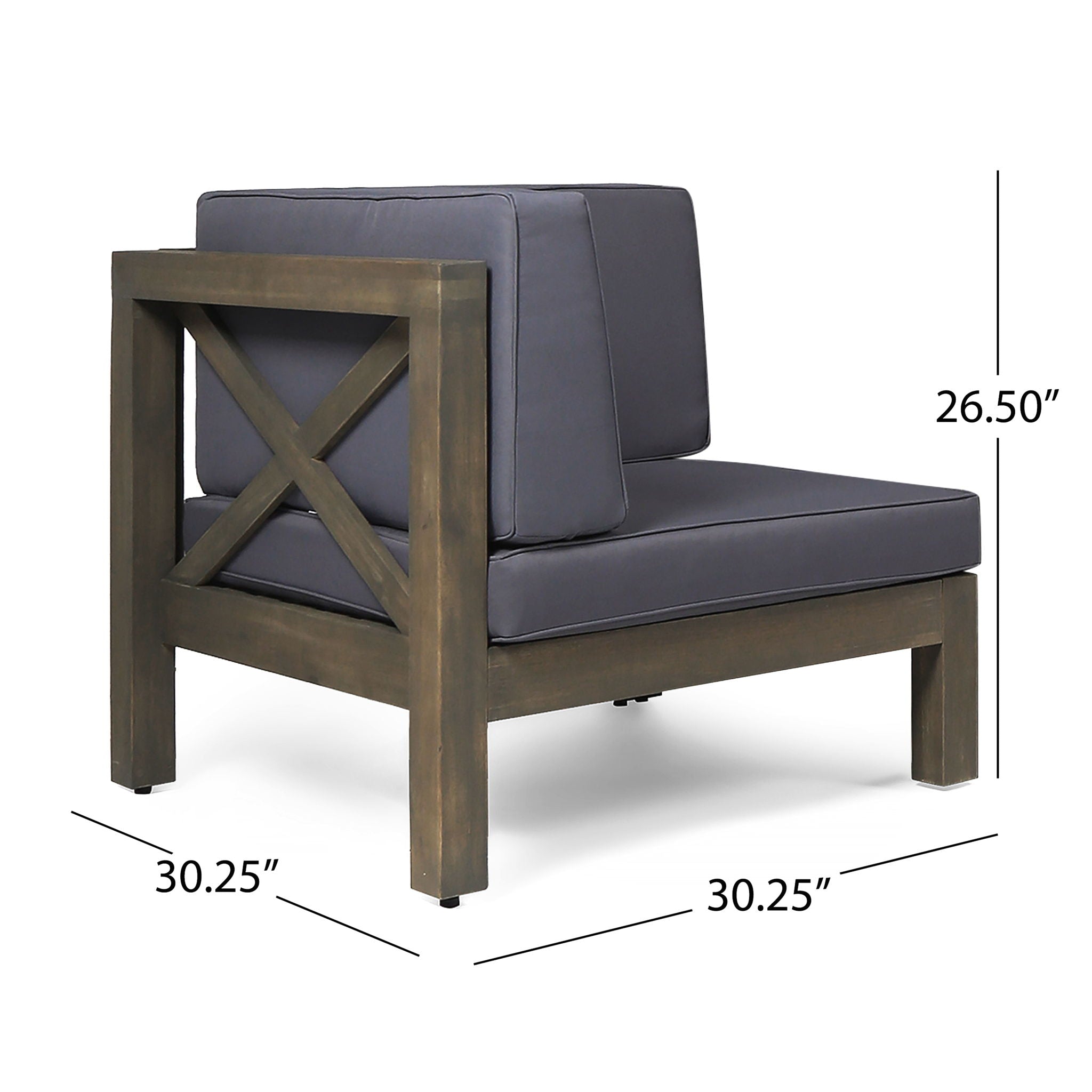 Brava X Back Arm Chair by HouseOfZazla