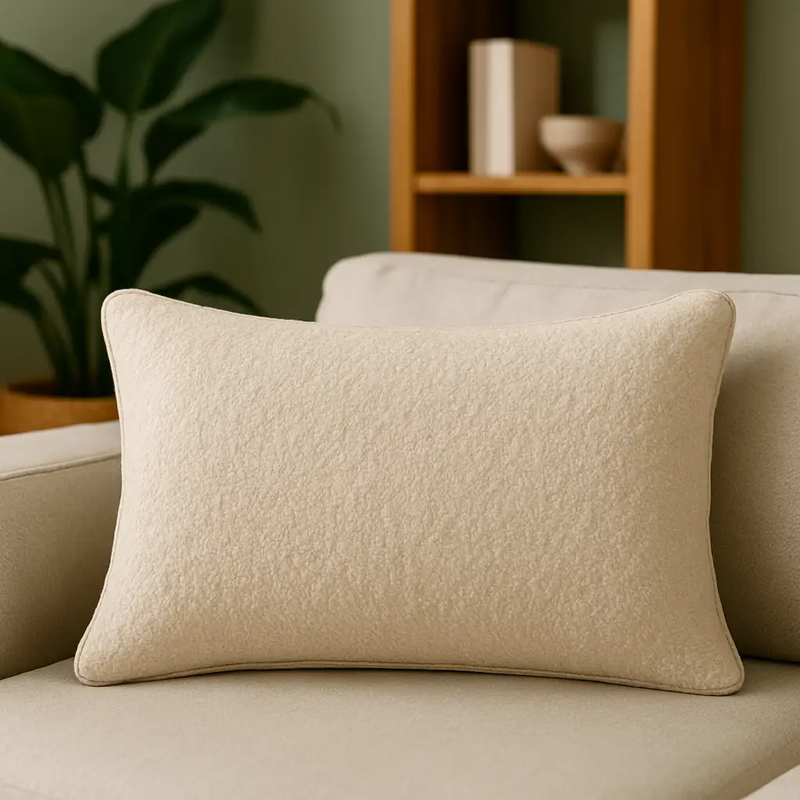 Homey Cozy Textured Throw Pillow – Soft by HouseOfZazla