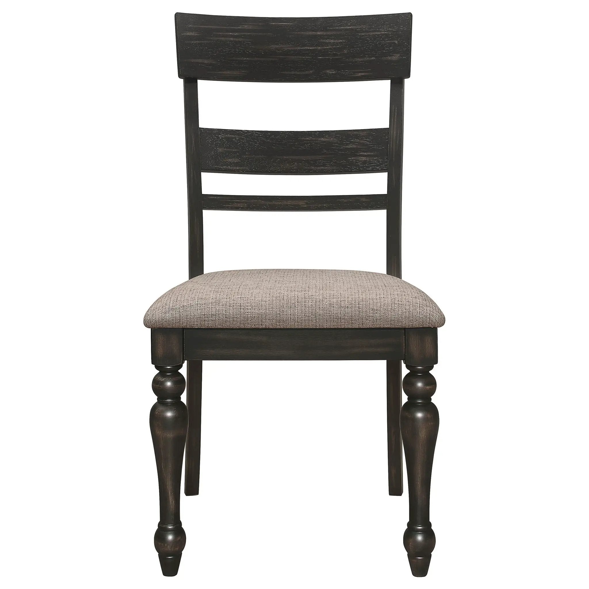 Kavita - Dining Side Chair (Set of 2) - Charcoal by HouseOfZazla