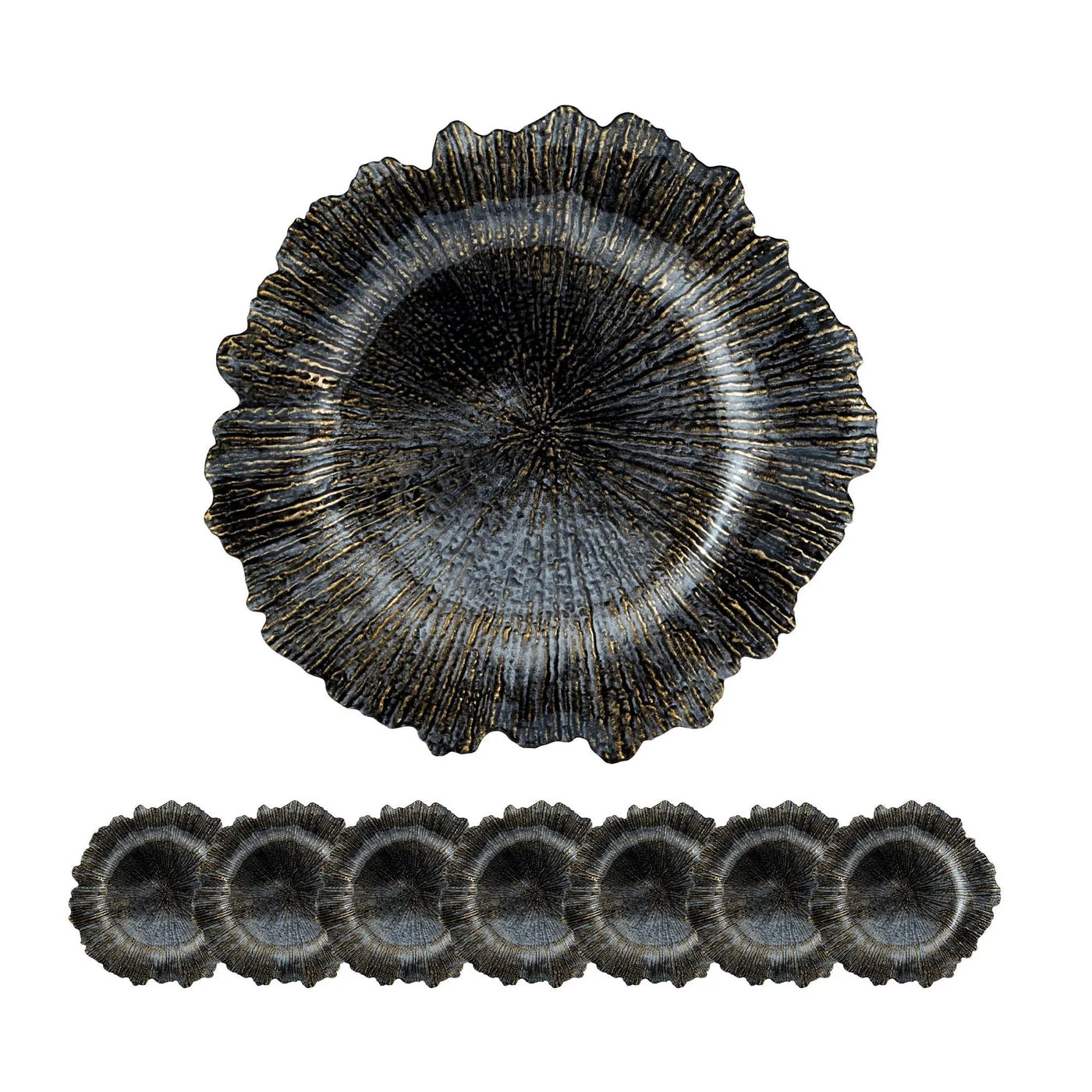 Plastic Charger Plate (Set of 8) by HouseOfZazla