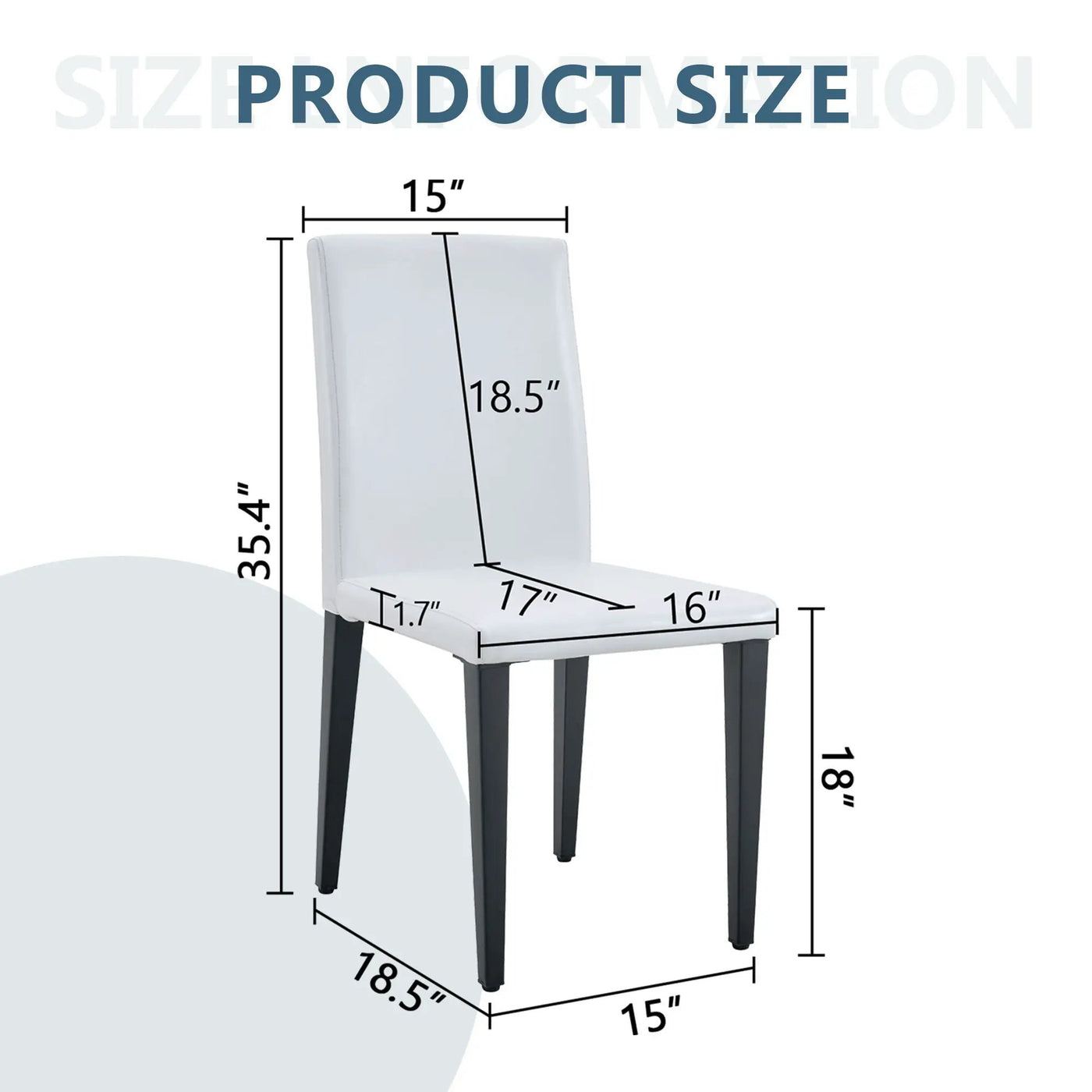 Versatile Dining Chairs With Comfortable Design And Metal Legs by Unique Piece Furniture