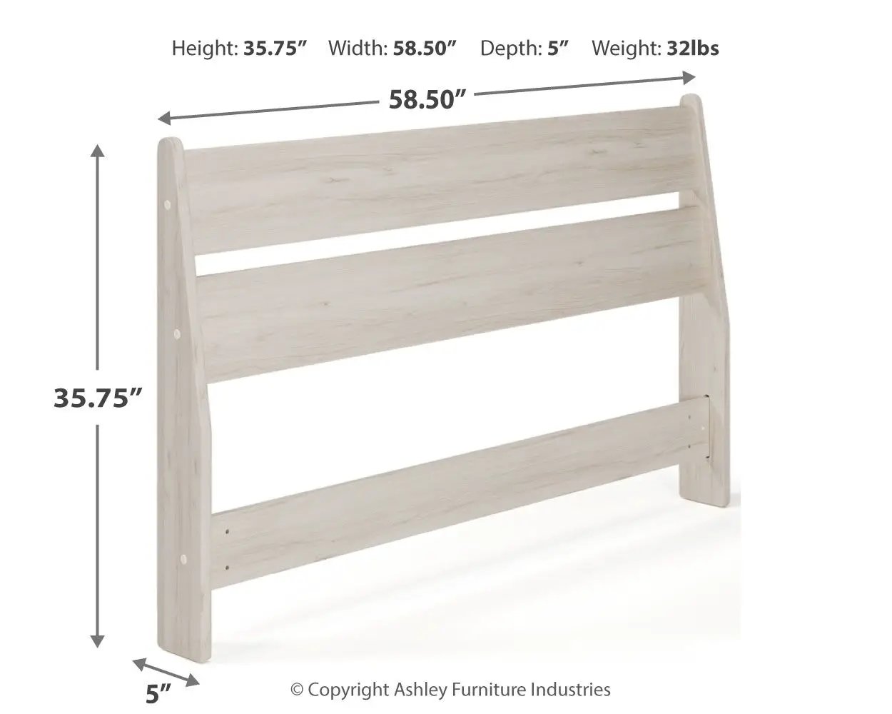 Socalle - Panel Headboard by Unique Piece Furniture
