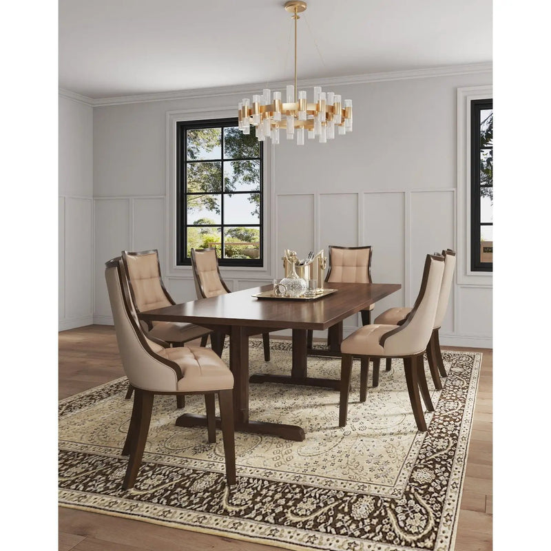 Fifth Avenue - Dining Chair (Set of 2) - Tan by HouseOfZazla